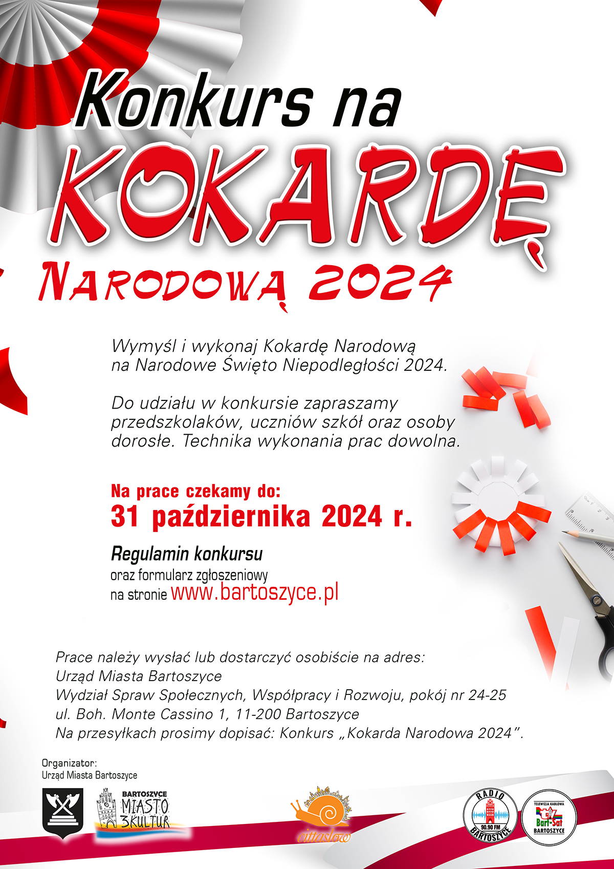 kokarda narodowa plakat
